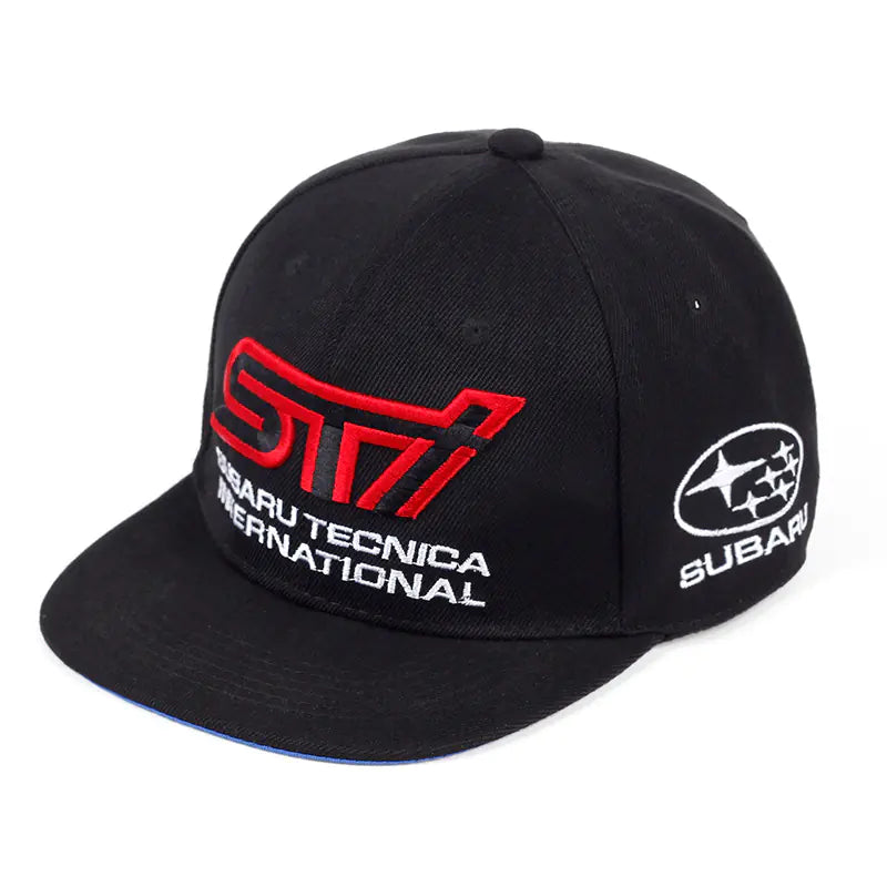 Embroidered Subaru Cap for Outdoor Sports and Racing