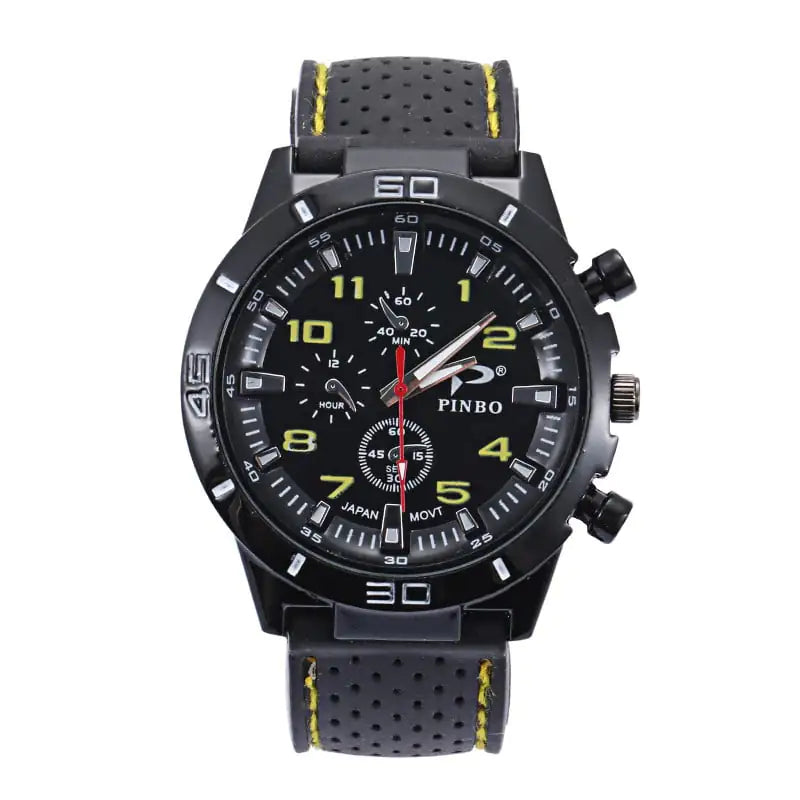 Men's Motorsport Watch with Fashion Sports Car Strap