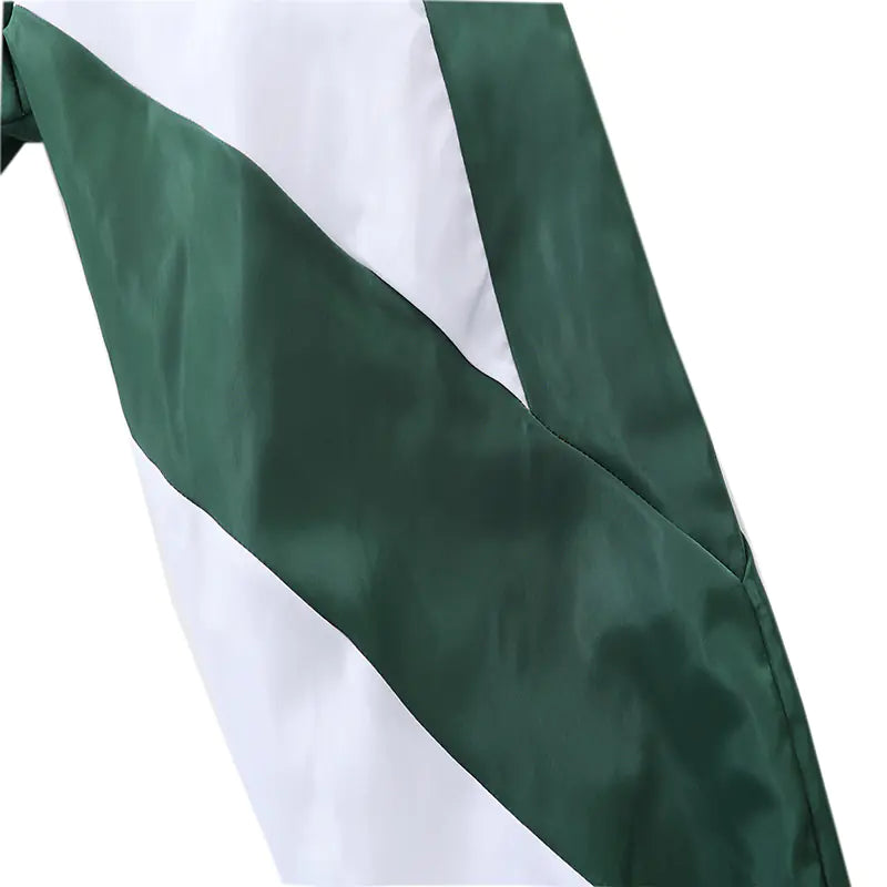 Men's Patchwork Embroidery Bomber Varsity Jacket