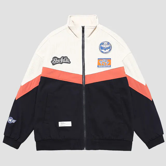 Vintage Hip Hop Racing Jacket