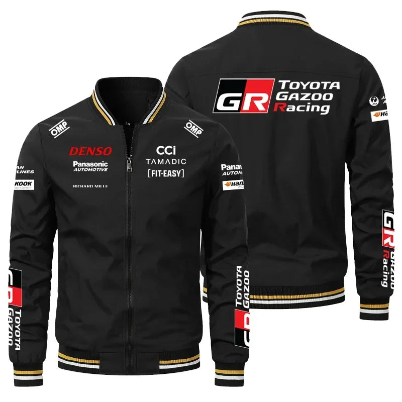 2026 Toyota GAZOO RACING World Rally Team Champion Jacket Men's Oversized Official Uniform Extreme Racing Sports Tops Motorcycle