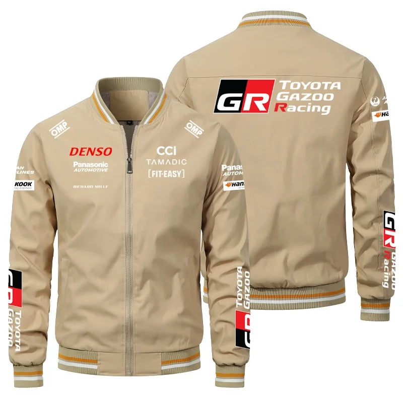 2026 Toyota GAZOO RACING World Rally Team Champion Jacket Men's Oversized Official Uniform Extreme Racing Sports Tops Motorcycle