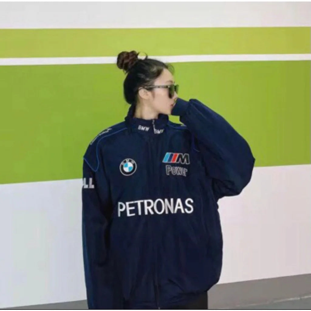 BMW Sauber F1 Team Racing Suit Men Leisure Spring Autumn Jacket Embroidery Lady Windproof Motorcycle Uniform Coat Trend Jacket