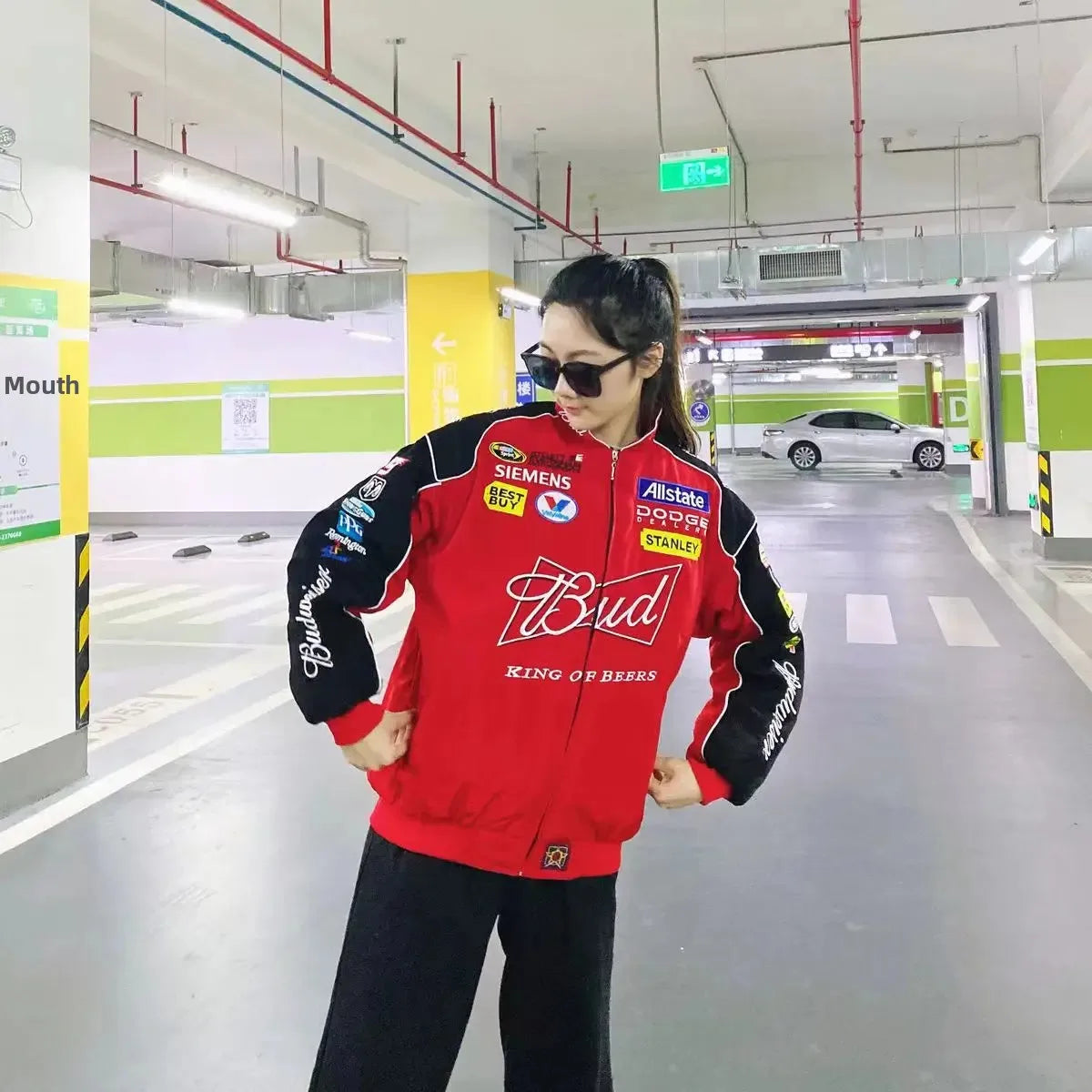 Embroidered Racing Suit Motorcycle Riding Clothes Casual Long Sleeve A169 Racing Suit Comfortable Breathable Men's Jacket