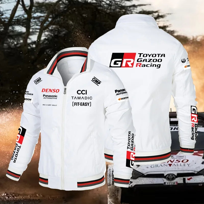 2026 Toyota GAZOO RACING World Rally Team Champion Jacket Men's Oversized Official Uniform Extreme Racing Sports Tops Motorcycle