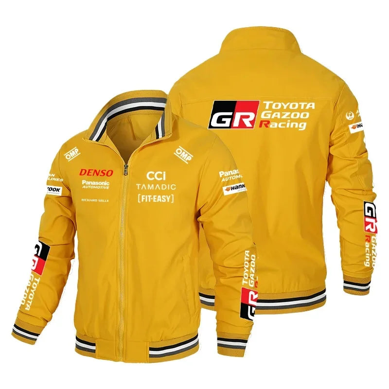 2026 Toyota GAZOO RACING World Rally Team Champion Jacket Men's Oversized Official Uniform Extreme Racing Sports Tops Motorcycle