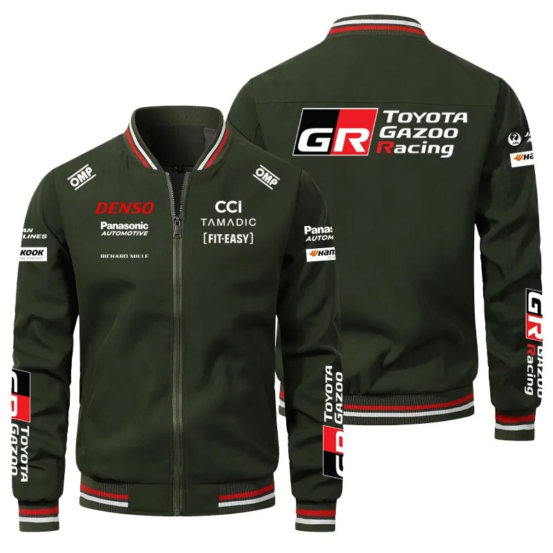 2026 Toyota GAZOO RACING World Rally Team Champion Jacket Men's Oversized Official Uniform Extreme Racing Sports Tops Motorcycle