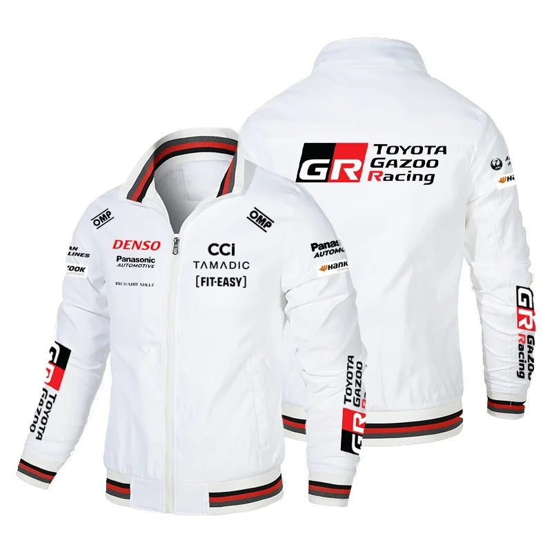 2026 Toyota GAZOO RACING World Rally Team Champion Jacket Men's Oversized Official Uniform Extreme Racing Sports Tops Motorcycle