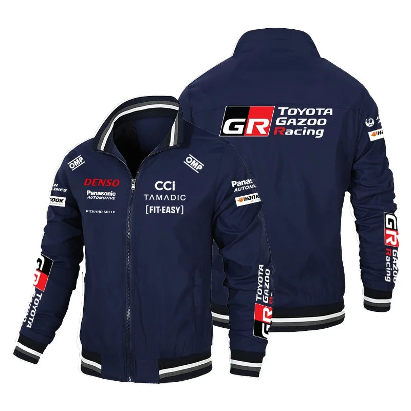2026 Toyota GAZOO RACING World Rally Team Champion Jacket Men's Oversized Official Uniform Extreme Racing Sports Tops Motorcycle