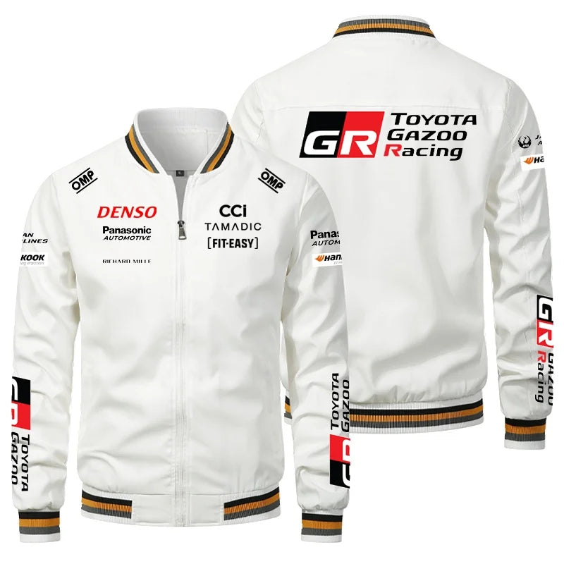 2026 Toyota GAZOO RACING World Rally Team Champion Jacket Men's Oversized Official Uniform Extreme Racing Sports Tops Motorcycle