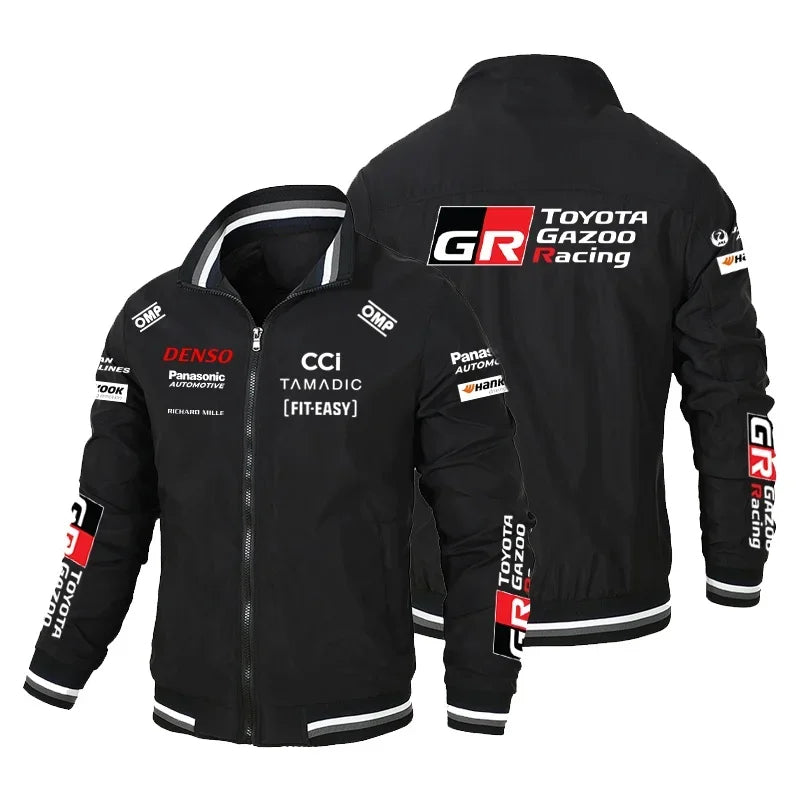 2026 Toyota GAZOO RACING World Rally Team Champion Jacket Men's Oversized Official Uniform Extreme Racing Sports Tops Motorcycle