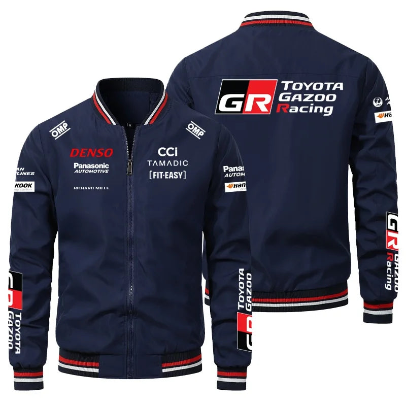 2026 Toyota GAZOO RACING World Rally Team Champion Jacket Men's Oversized Official Uniform Extreme Racing Sports Tops Motorcycle