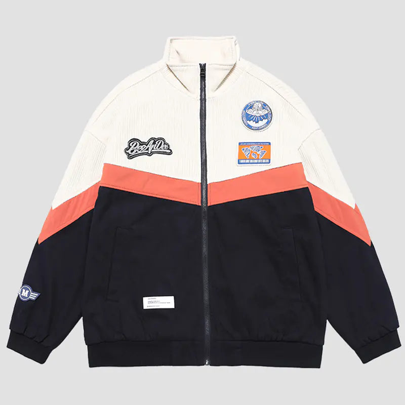 Vintage Hip Hop Racing Jacket