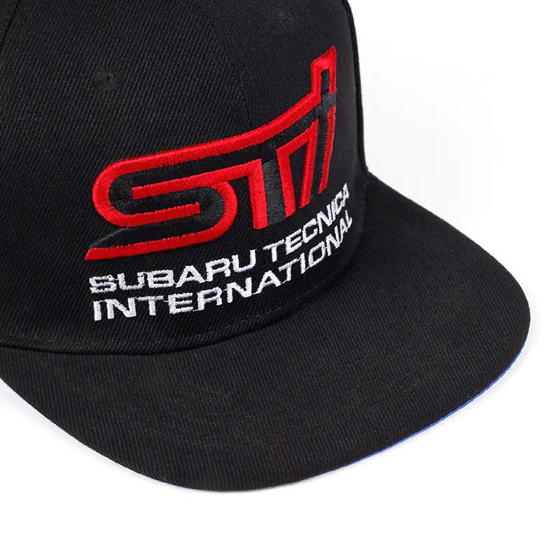 Embroidered Subaru Cap for Outdoor Sports and Racing